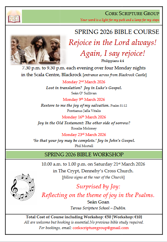 Cork Scripture 2026