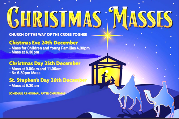 Togher Church Christmas 2023 Mass Schedule